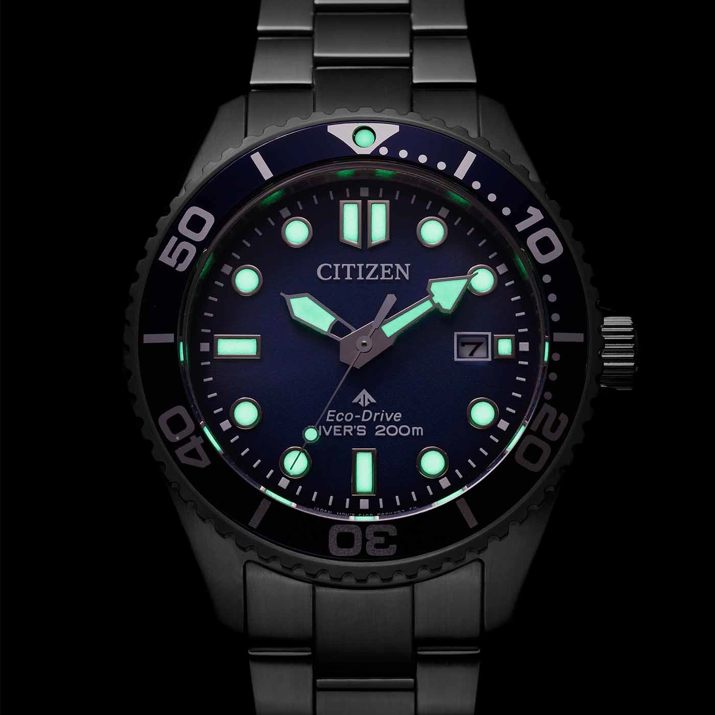 Citizen Promaster Marine BN0260-54L Eco-Drive Mavi Dalgıç Erkek Kol Saati — görsel 4