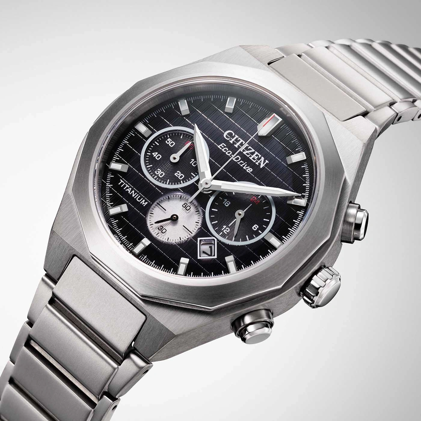 Citizen Super Titanium Zenshin Senkei CA4690-51E Eco-Drive Kronograf Erkek Kol Saati — görsel 4