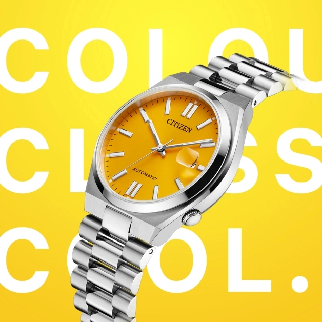 Citizen Tsuyosa NJ0150-81Z Sarı Kadran Otomatik Erkek Kol Saati — görsel 4