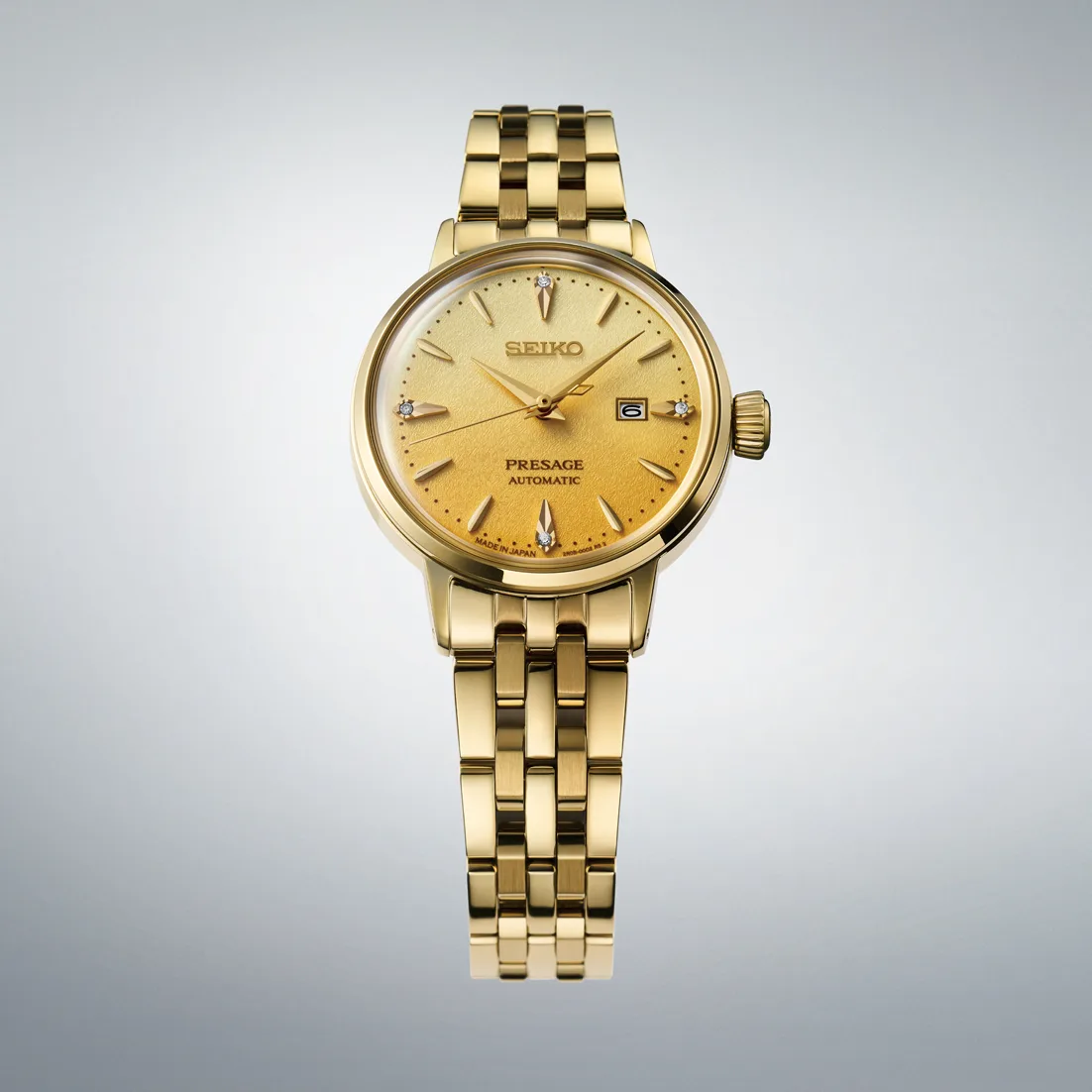 Seiko Presage SRE018J1 Cocktail Time Pırlantalı Otomatik Kadın Kol Saati — görsel 3