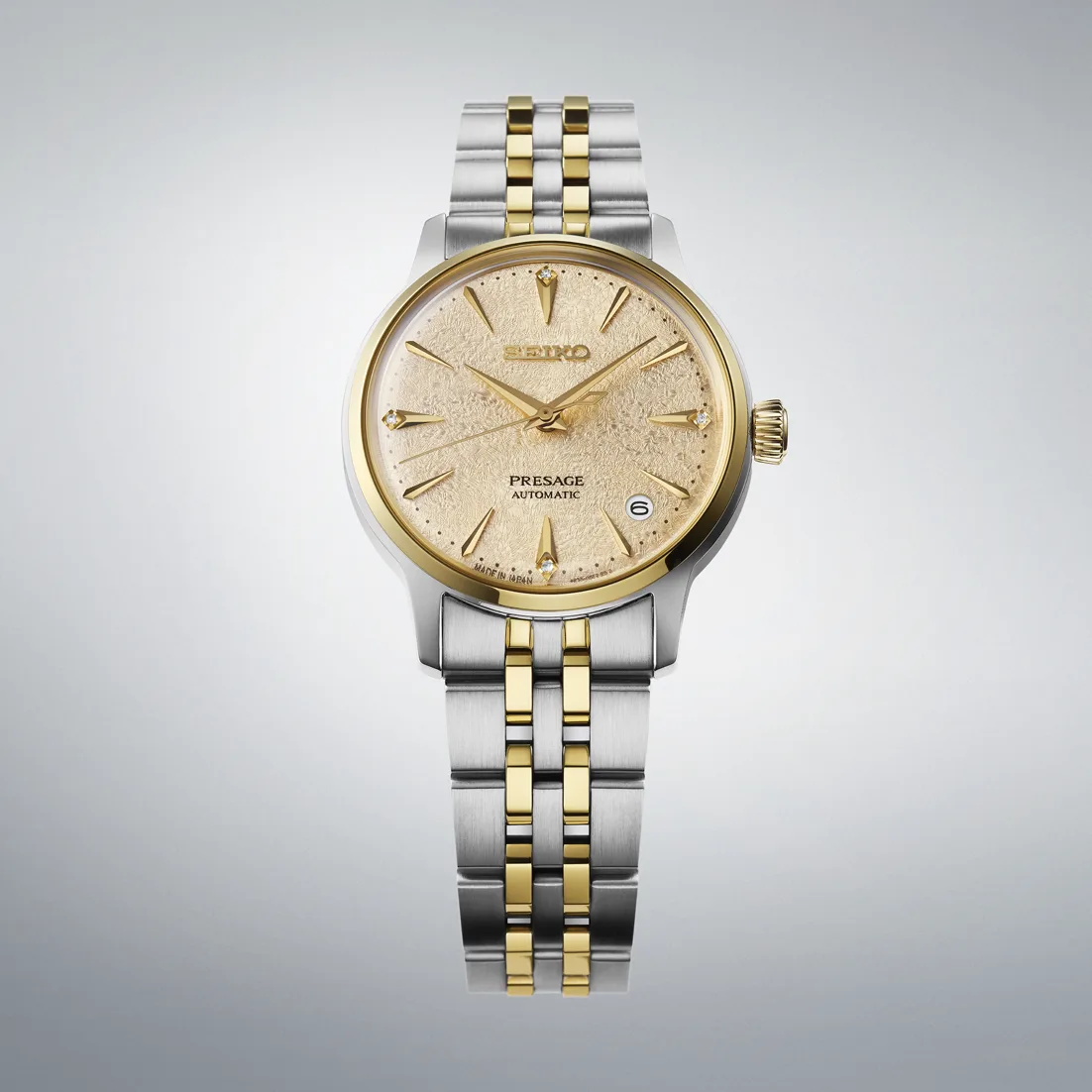 Seiko Presage SRPL64J1 Cocktail Time Pırlantalı Otomatik Kadın Kol Saati — görsel 3
