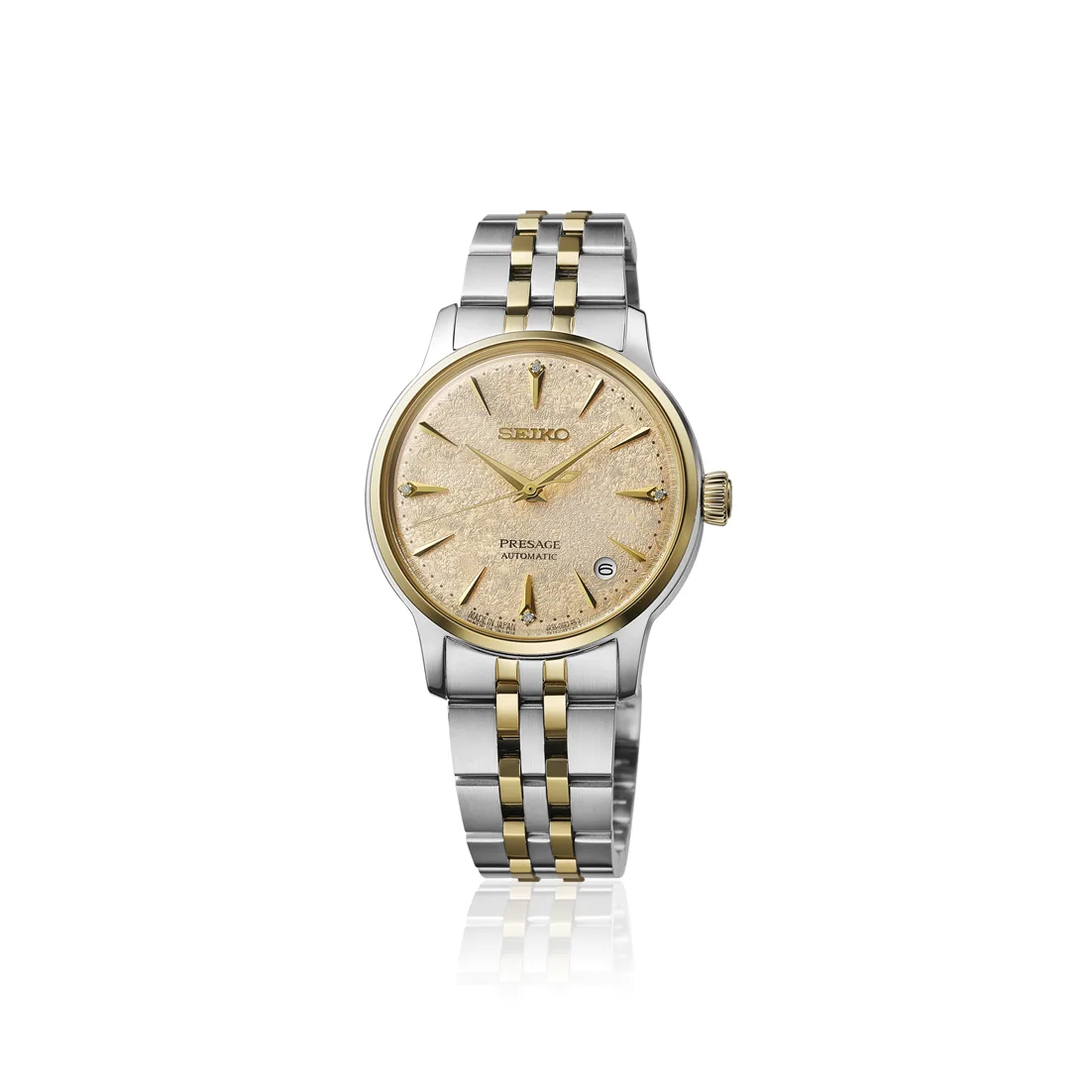 Seiko Presage SRPL64J1 Cocktail Time Pırlantalı Otomatik Kadın Kol Saati — görsel 4