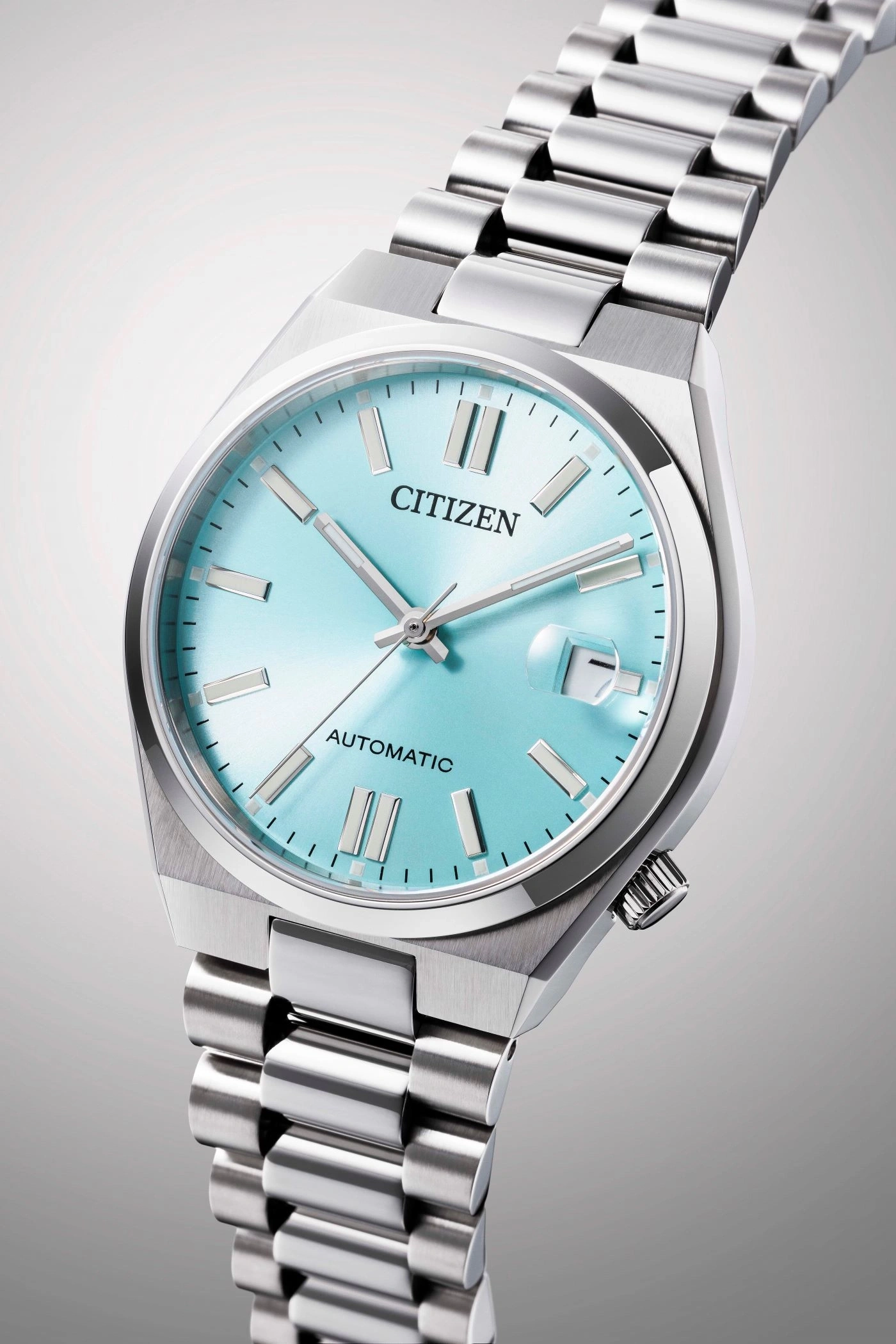 Citizen Tsuyosa 37 mm NJ0200-50L Buz Mavisi Kadran Otomatik Kol Saati — görsel 4